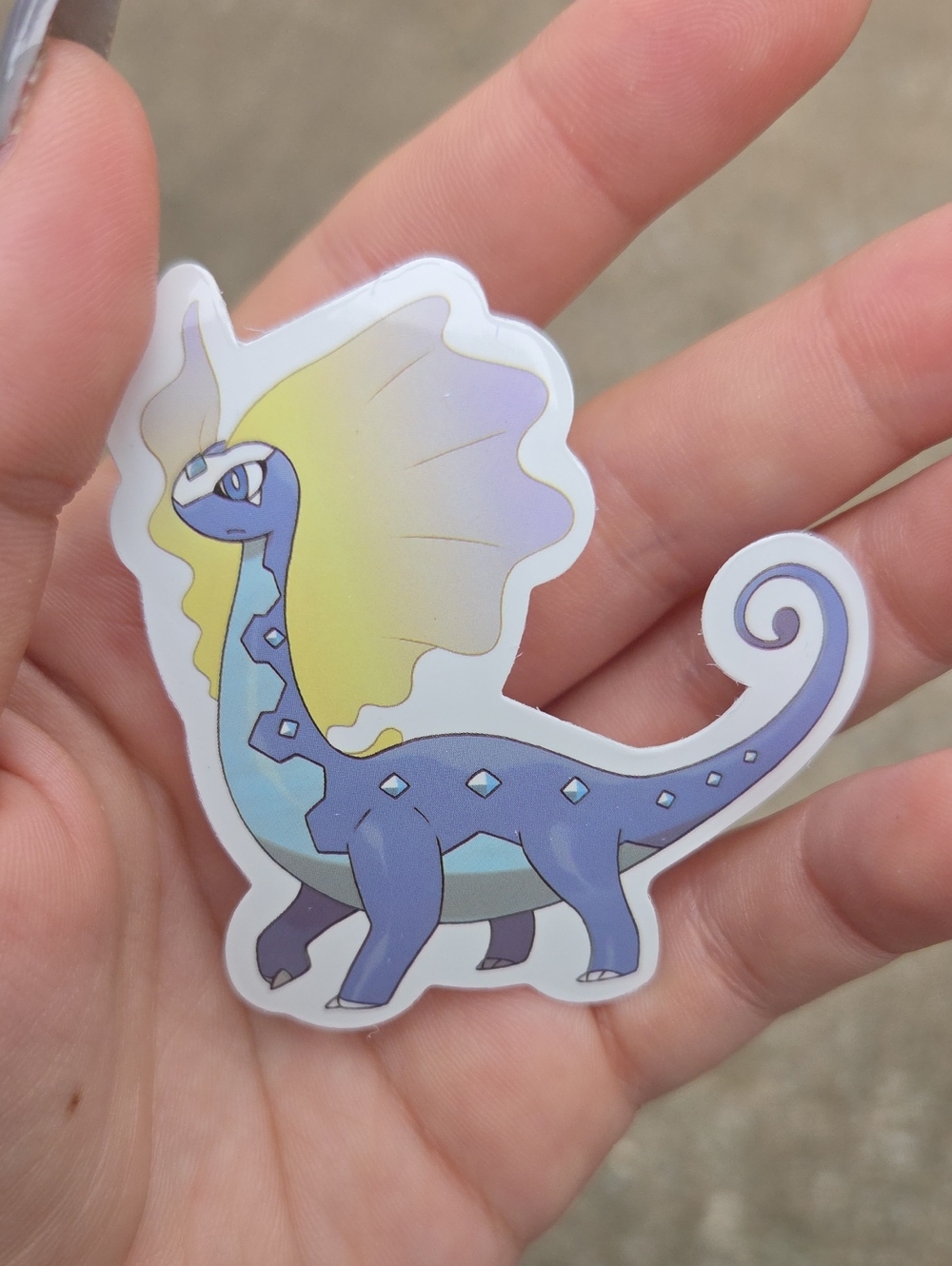 Pokemon Blue and Yellow Aurie Sticker